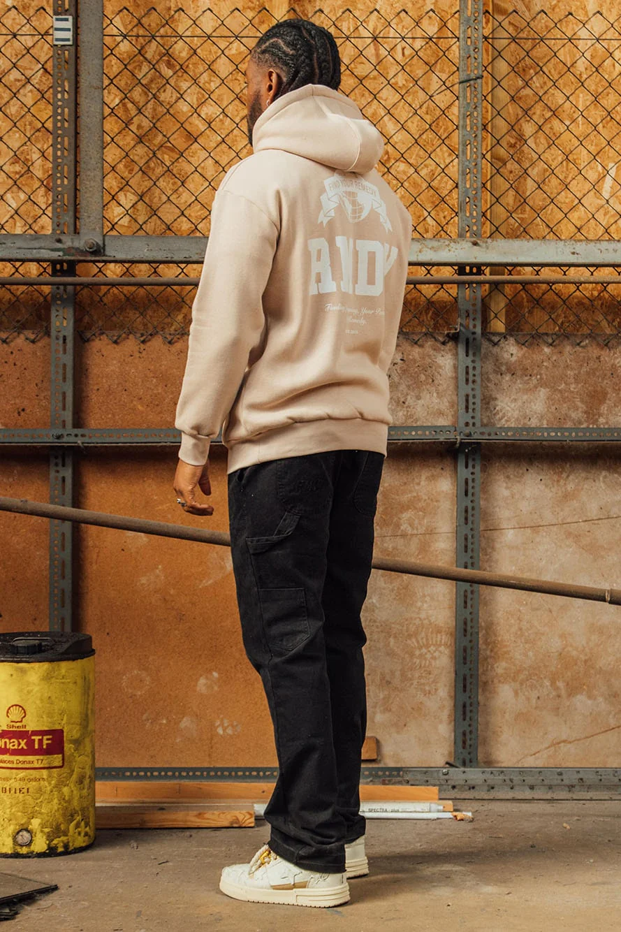 Gone Global Taupe Hoodie