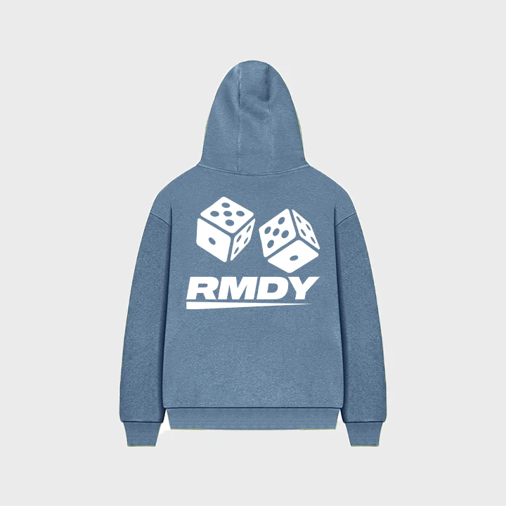 Petrol Blue Dice RMDY Hoodie